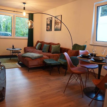 Design-Apartment I Direkt Im Zentrum I Boxspring I Nespresso I Terrasse Mit Garten I Parkplatz Bad Krozingen Buitenkant foto